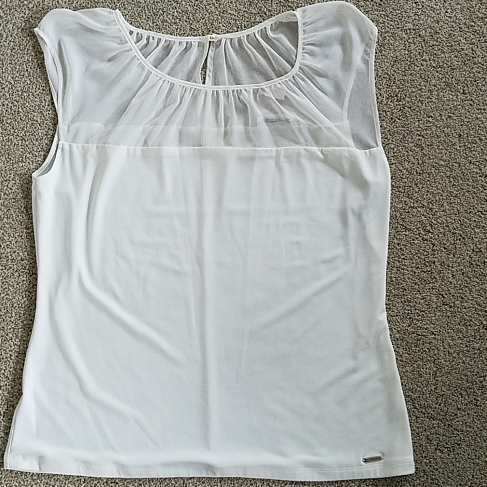 Calvin Klein sheer top